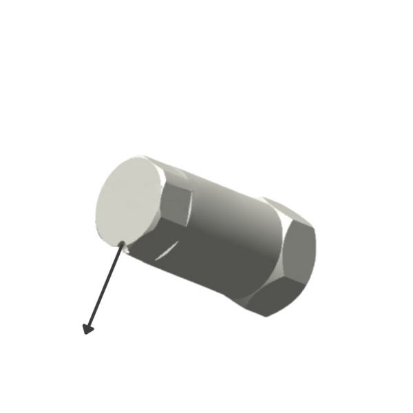 U1x90° · Optional nozzle