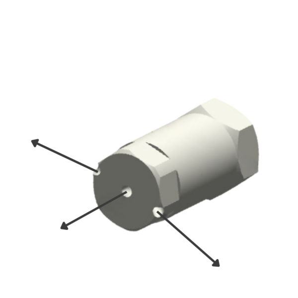 U3x0° · Optional nozzle